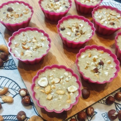 ПП Кексы с бананом и орехами - Шаг 1