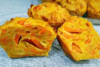Морковные кексы