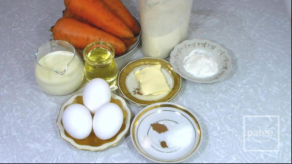 Морковные кексы - Шаг 1