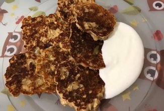 Овсяно-банановые оладушки