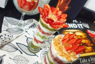 ПП десерт рикотта с фруктами