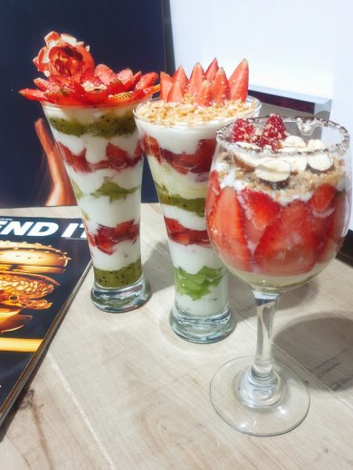 ПП десерт рикотта с фруктами - Шаг 7