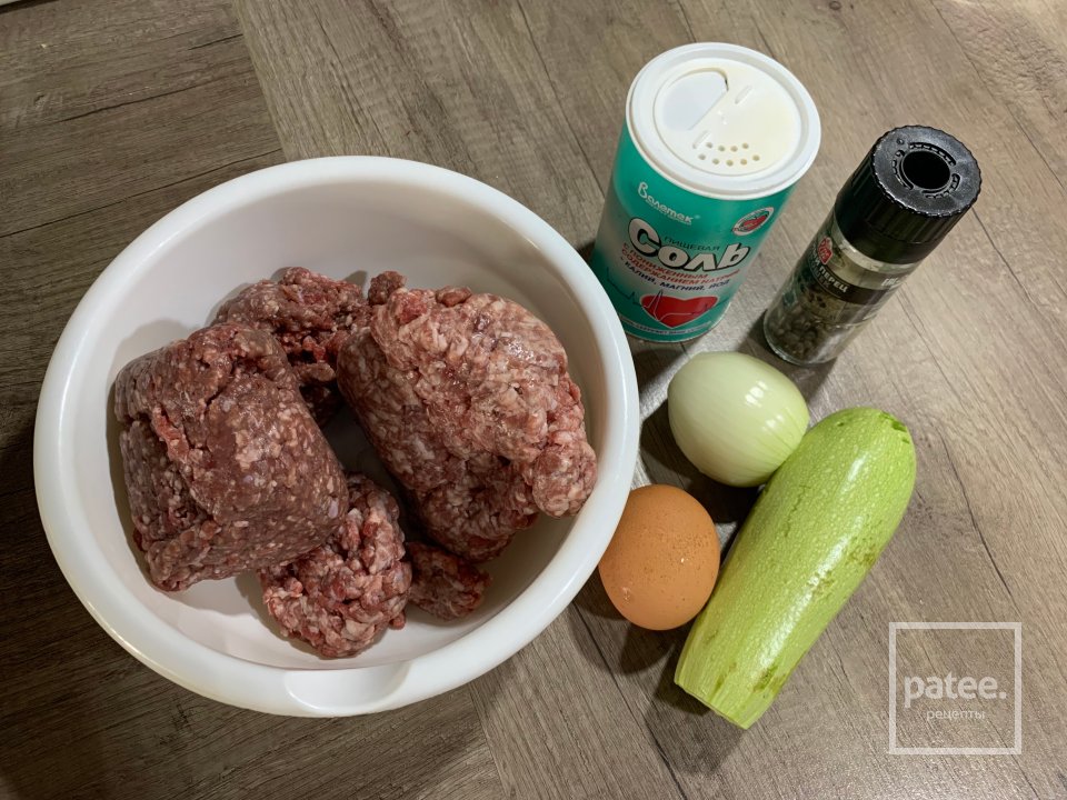 Котлеты с цукини - Шаг 1