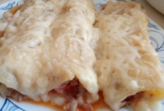 Каннеллони фаршированные фаршем