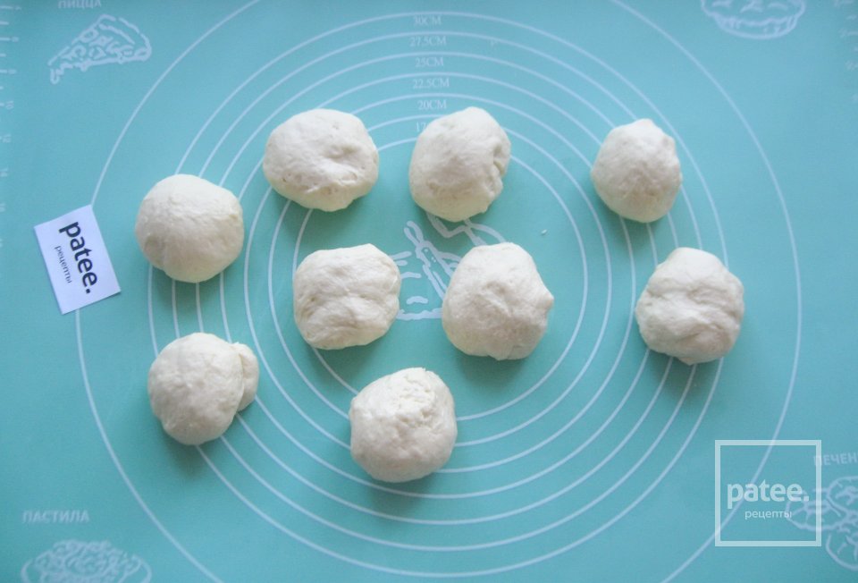 Булочки с капустой - Шаг 10