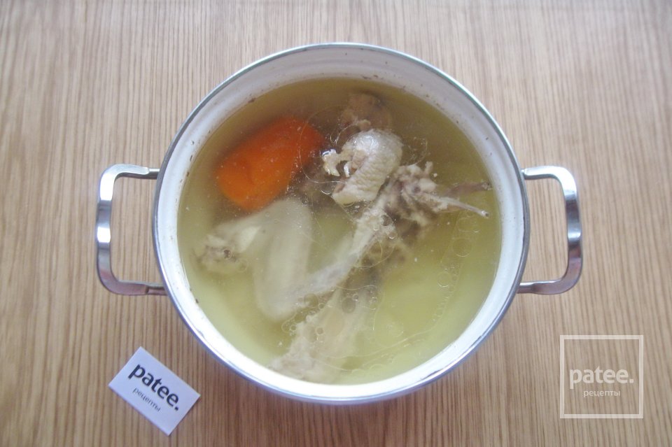 Куриный суп с лапшой удон - Шаг 4