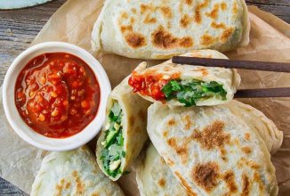 Чебуреки с тофу