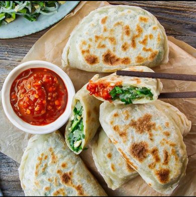 Чебуреки с тофу - Шаг 1