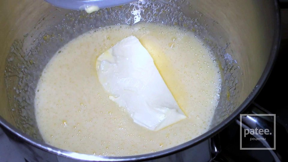 Яблочный бисквит с яблочным кремом - Шаг 9