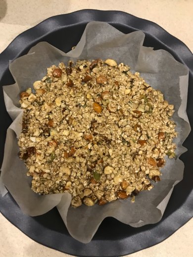 Йогуртовый десерт 🧁 с гранолой, 🥝 киви и голубикой - Шаг 5