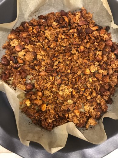 Йогуртовый десерт 🧁 с гранолой, 🥝 киви и голубикой - Шаг 7