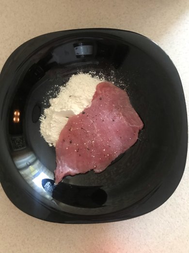 Эскалопы с жареными 🍅 помидорами - Шаг 3