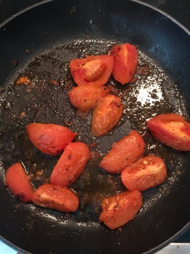 Эскалопы с жареными 🍅 помидорами - Шаг 7