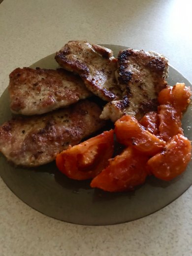 Эскалопы с жареными 🍅 помидорами - Шаг 8