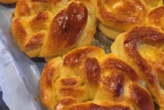 булочки с сахаром