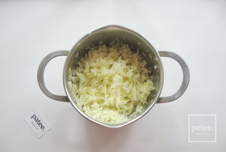 Ленивые голубцы с капустой, фаршем и грибами в томатном соусе - Шаг 11