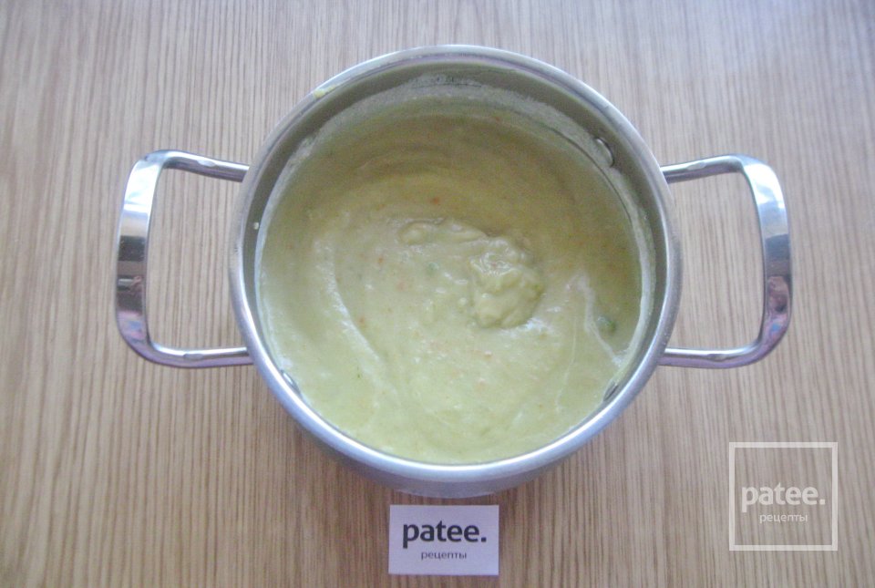 Суп-пюре с кабачком и сливками - Шаг 12