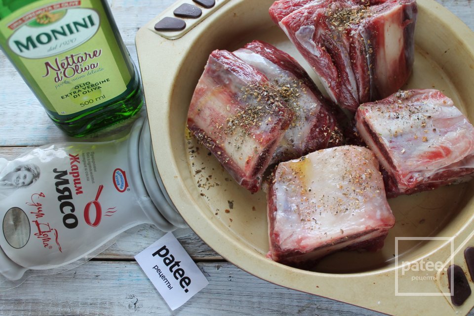 Говяжьи ребрышки в духовке со сладким перцем - Шаг 4