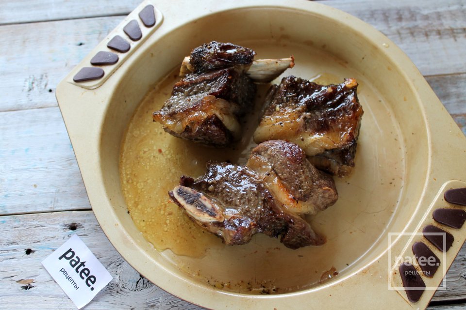 Говяжьи ребрышки в духовке со сладким перцем - Шаг 9