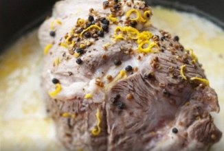 Свинина в молоке