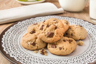 Печенье с шоколадом