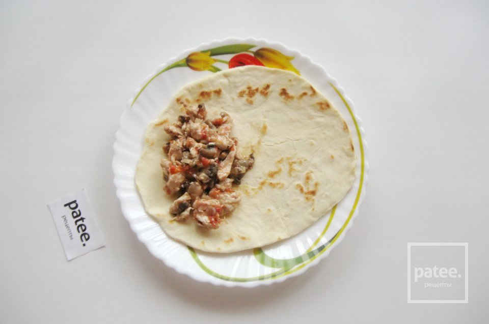 Мексиканские лепешки с курицей - Шаг 15
