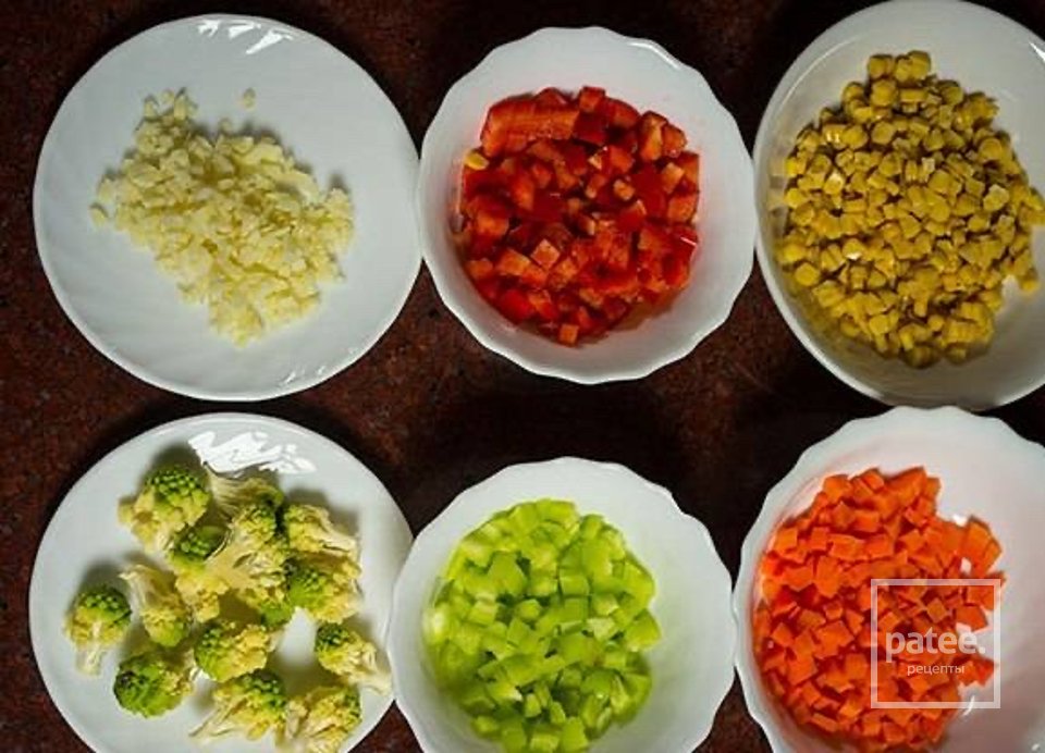 Рис с овощами - Шаг 2