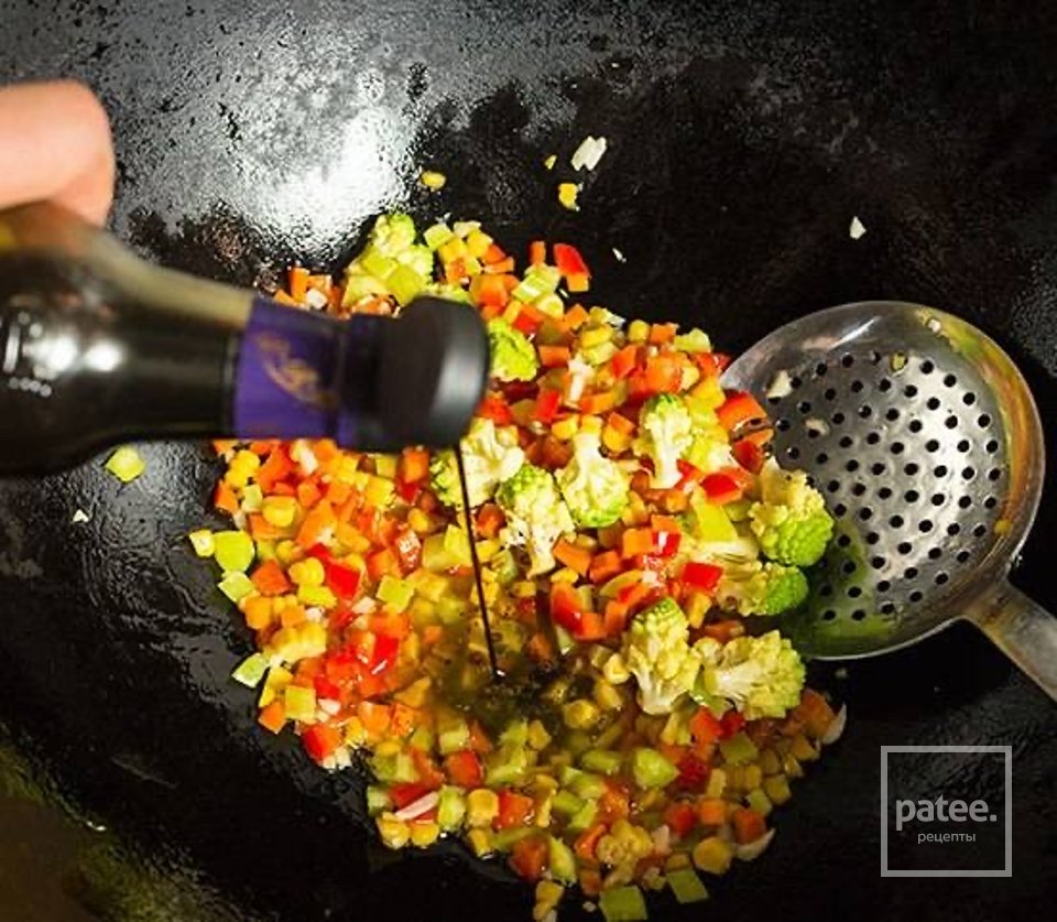 Рис с овощами - Шаг 3