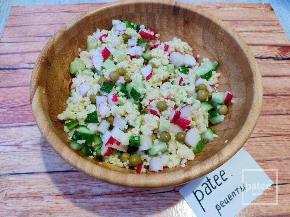 Салат овощной "По-русски" - Шаг 8