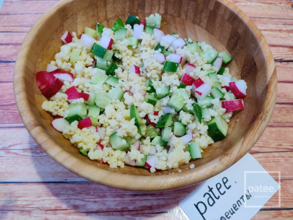 Салат овощной "По-русски" - Шаг 7