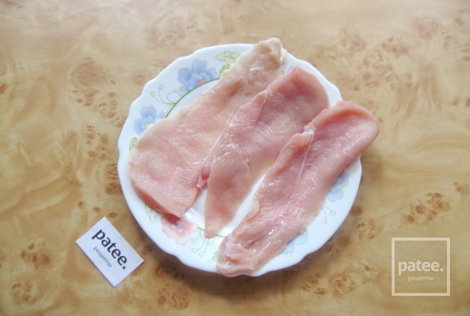Отбивные из куриной грудки в сухарях - Шаг 2