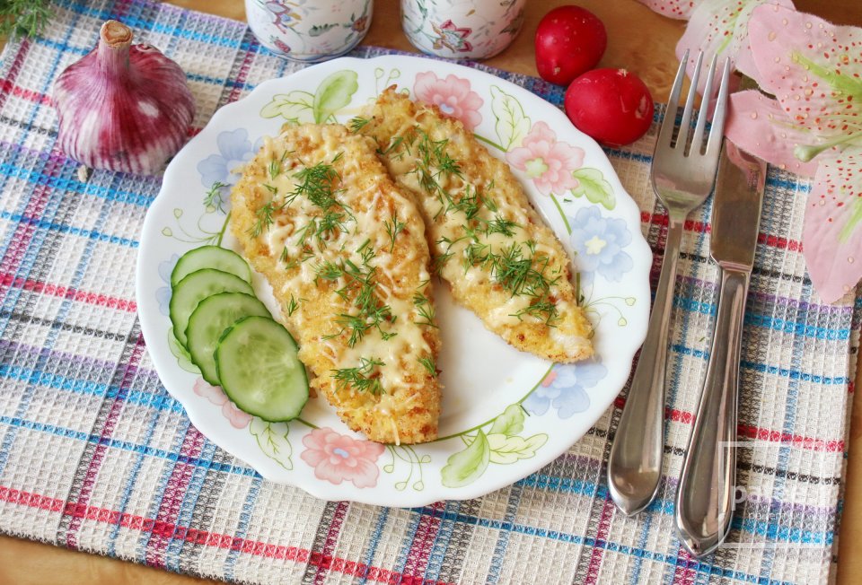 Отбивные из куриной грудки в сухарях - Шаг 11