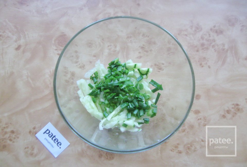 Овощной салат "Одесса" - Шаг 3