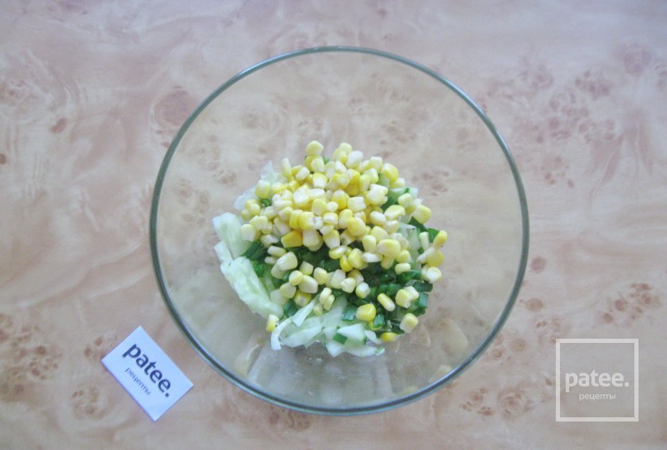 Овощной салат "Одесса" - Шаг 4