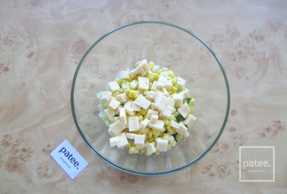 Овощной салат "Одесса" - Шаг 5