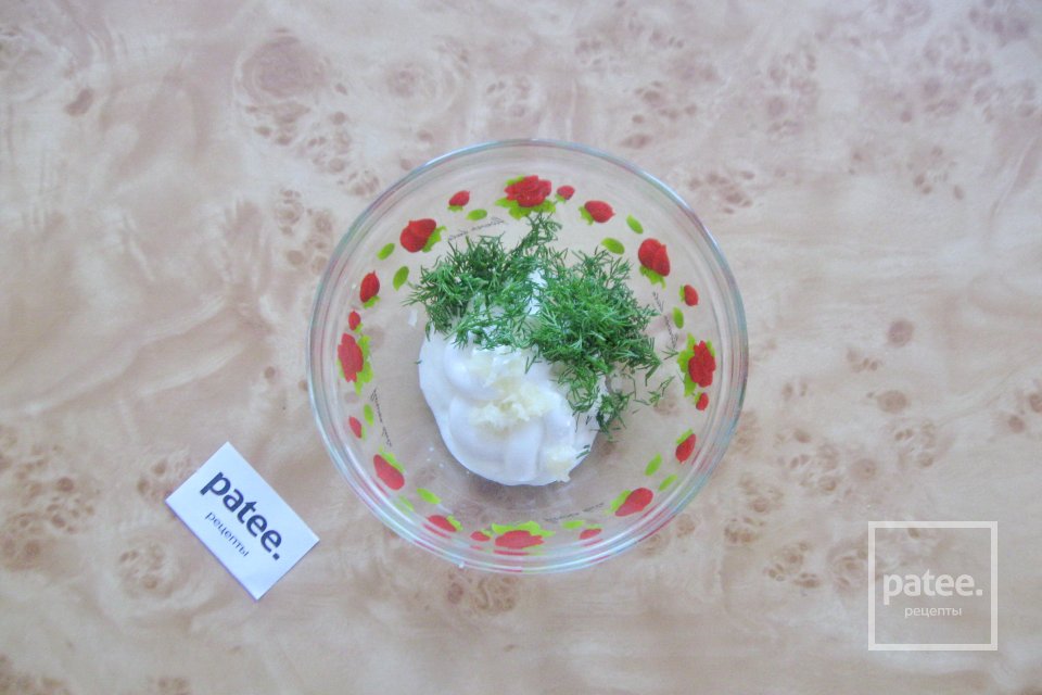 Овощной салат "Одесса" - Шаг 9