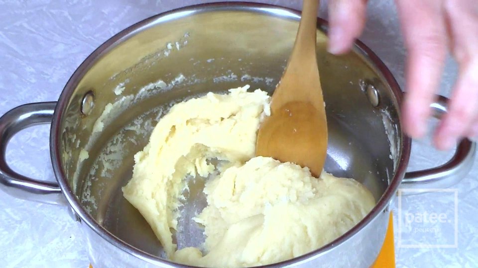 Заварные пирожные с кремом - Шаг 4