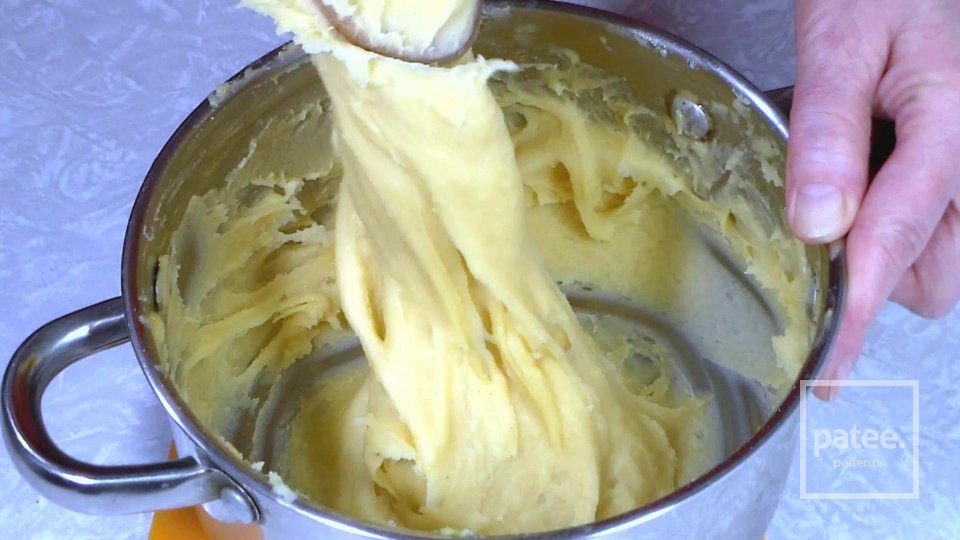 Заварные пирожные с кремом - Шаг 6