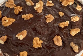 Блинный торт с творожным кремом