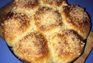 Булочки со сгущенкой