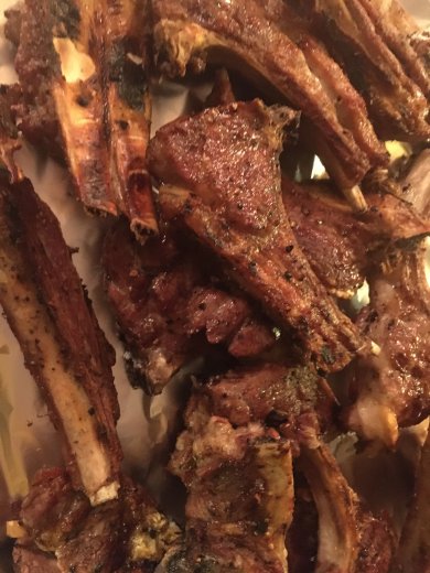 Каре ягнёнка на огне - Шаг 1