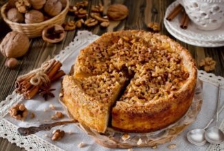 Пирог с орехами