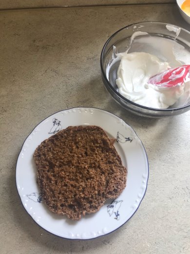 Пп торт шоколадная крошка - Шаг 6