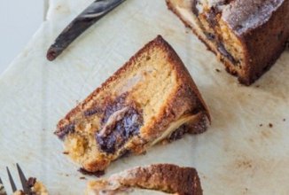 Грушево-шоколадный пирог