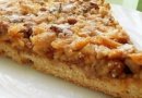 Венгерский ореховый пирог с яблоками