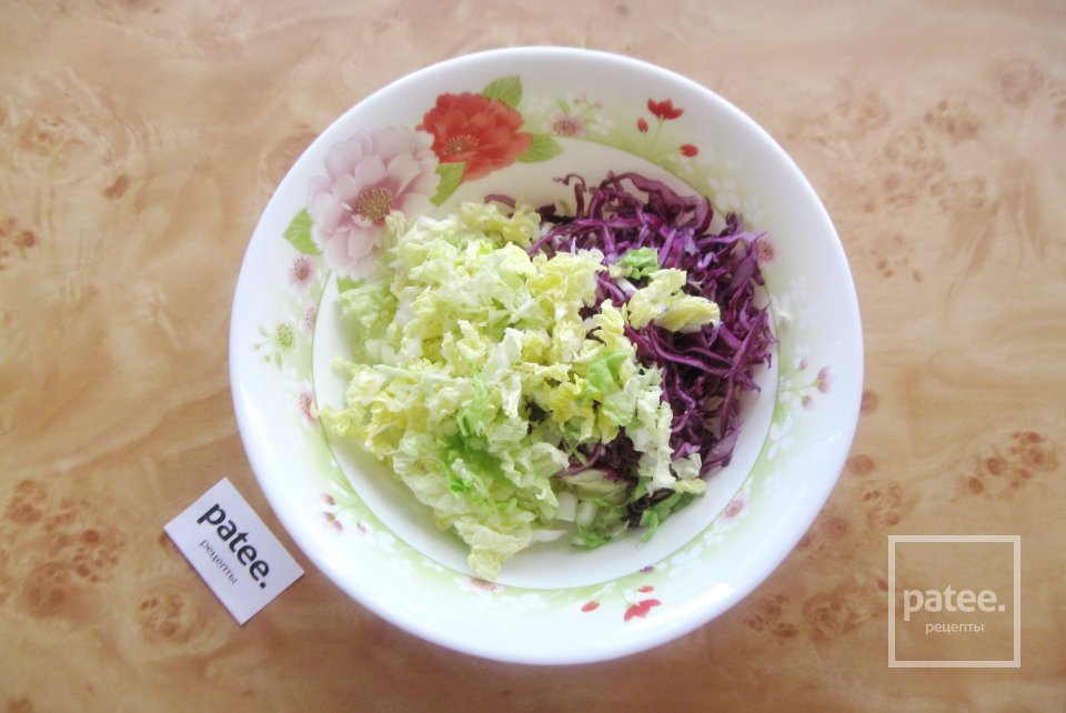 Салат  "Три капусты" - Шаг 4