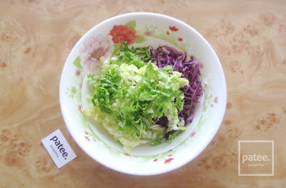 Салат  "Три капусты" - Шаг 5