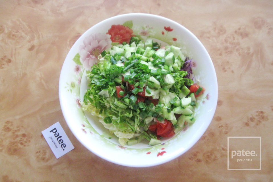 Салат  "Три капусты" - Шаг 8