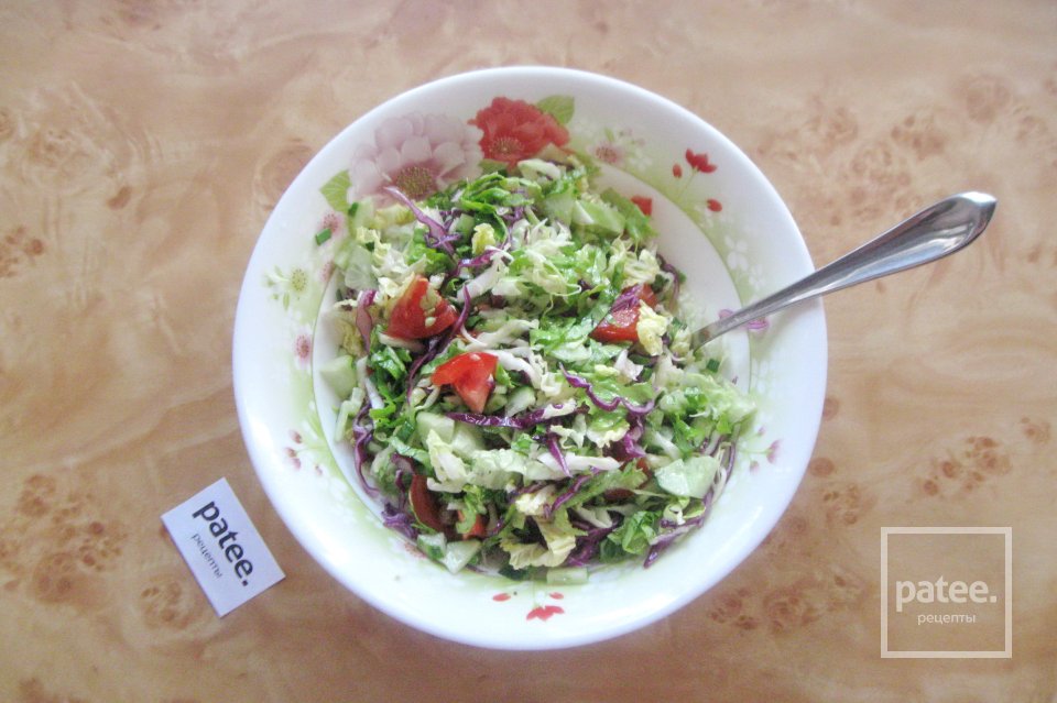 Салат  "Три капусты" - Шаг 10