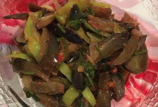 Салат из баклажанов 🍆🧅🧄